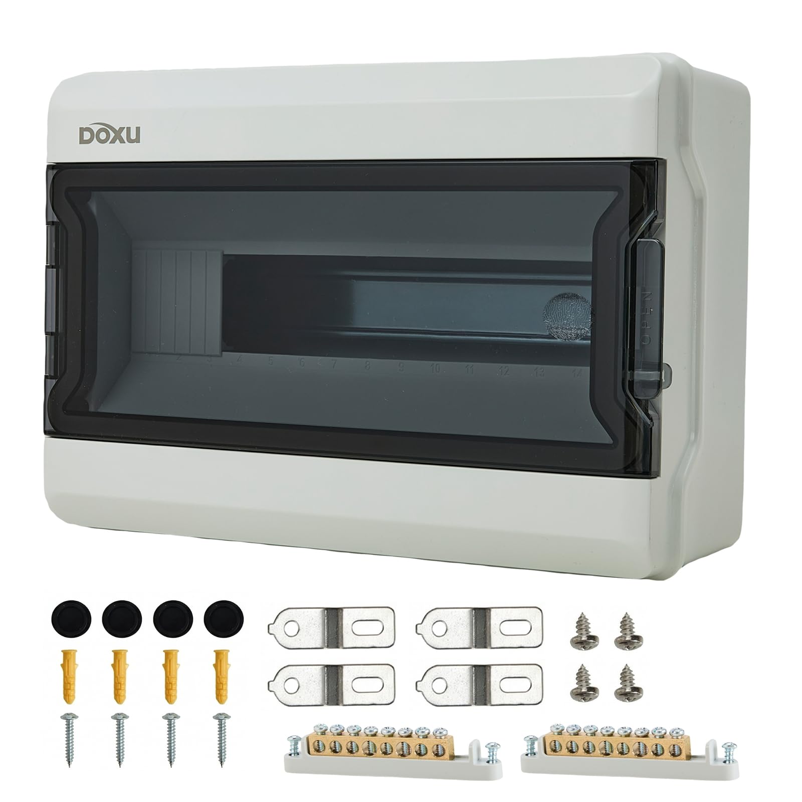 DOXU IP66 Electrical Box - 4 Circuit Protection -8