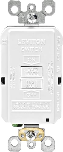 Vista 42 de Receptáculo Leviton con autopruebas, resistente a la manipulación, con indicador LED, GIDDS-2493454, 125.00 volts Blanco