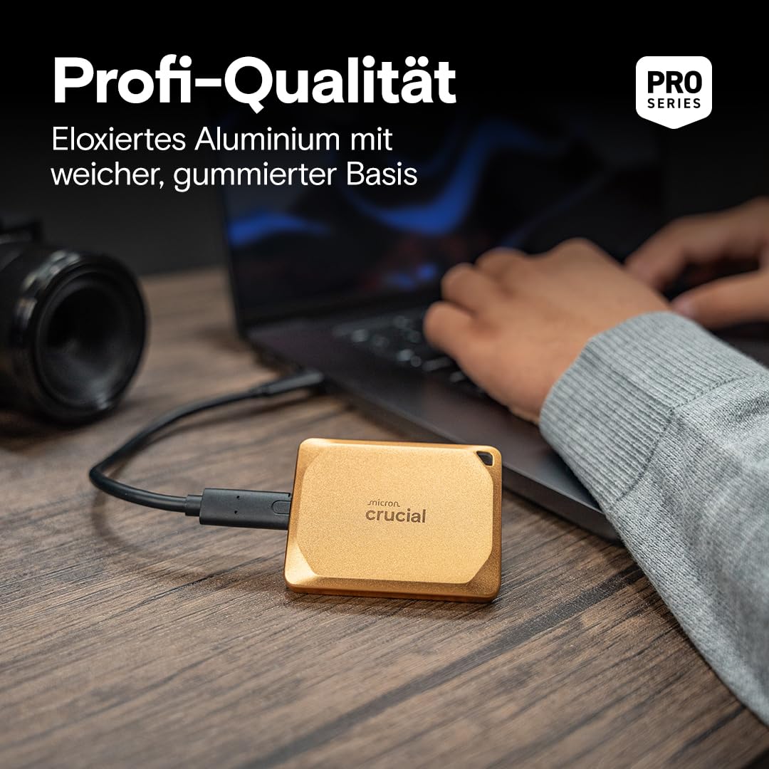 Amazon.com: Crucial X10 Pro 4TB Portable SSD, Up to 2,100MB/s Read