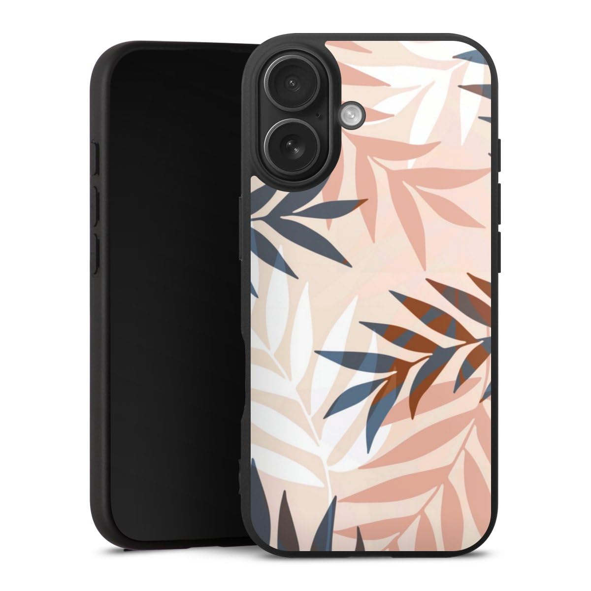 Coque iPhone 17 palmier été pastel pour vacances et plage