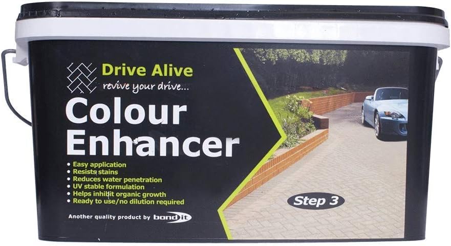 Brindle Concrete Block Paving Colour Enhancer & Sealer 1 x 4 Ltrs