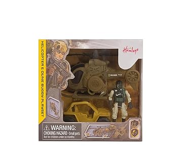 Military Roleplay Set with Helicopter and Buggy Team for Kids 3Y+ | Safe & Gift-Friendly