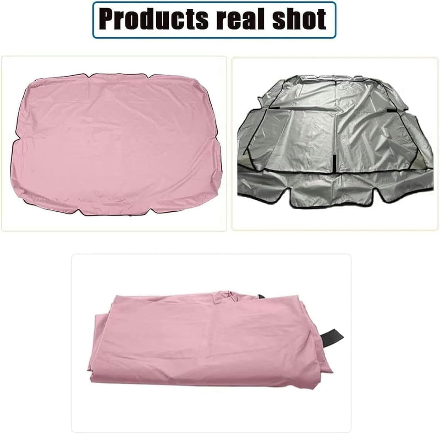 Garden Swing Awning Cover Replacement Canopy Swing Seat Canopy,Garden Swing Chair Cover,Waterproof/UV Resistant Sun Shade Outdoor Hammock-*1