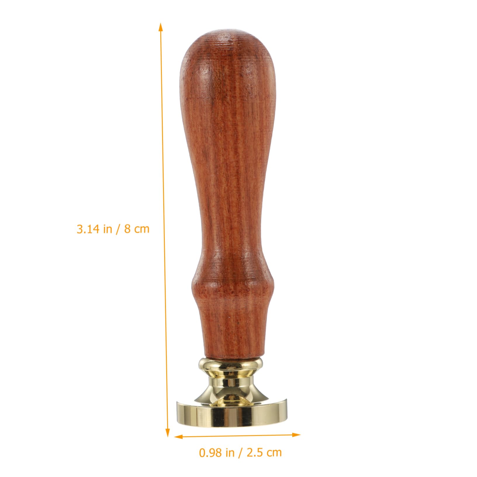 HOMSFOU 1 Satz Adorable Pattern Stamps Retro Kupfer Wachssiegel Stempel mit Designs für Einladungen Geschenkdokumente Diy Projekte Elegantes Siegelset für Hochzeiten und Besondere Anlässe