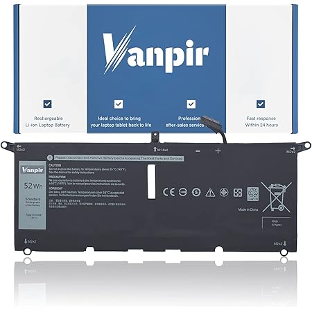 DELL XPS 7390 9370 9380 Inspiron 7391 52Wh Batteria G8VCF DXGH8 H754V - Foto 8