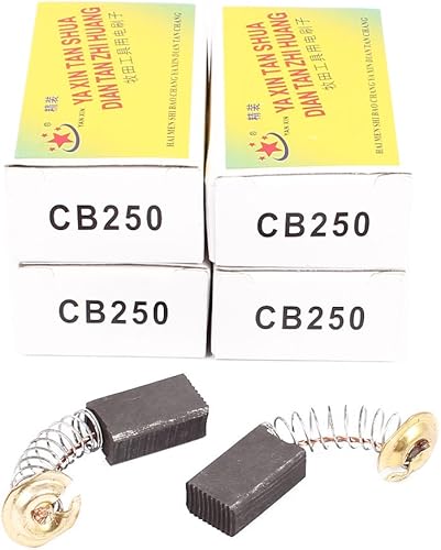 IIVVERR - 5 pares de cepillos de carbono de 0.748 x 0.433 x 0.276 in, herramienta eléctrica para taladro eléctrico de martillo (5 pares de 0.748 x