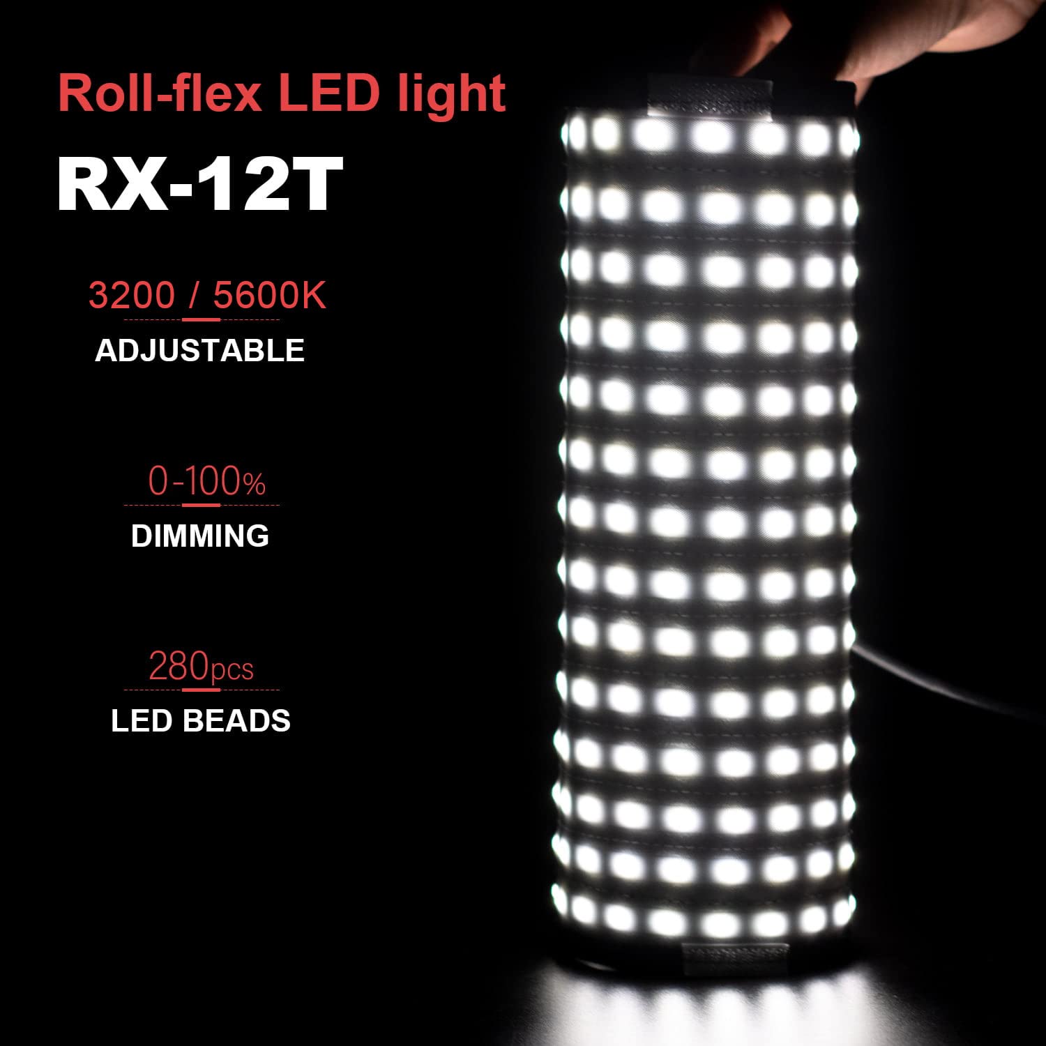 Amazon | FALCONEYES RX-12T 撮影LEDライト 34W 色温度5600K 固定色