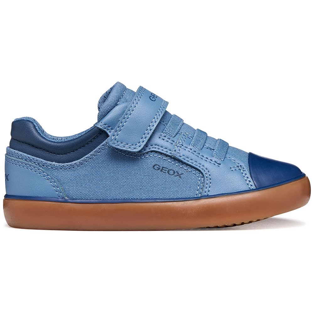Geox J GISLI Boy A Trainers, DK Sky/Navy, 30 EU