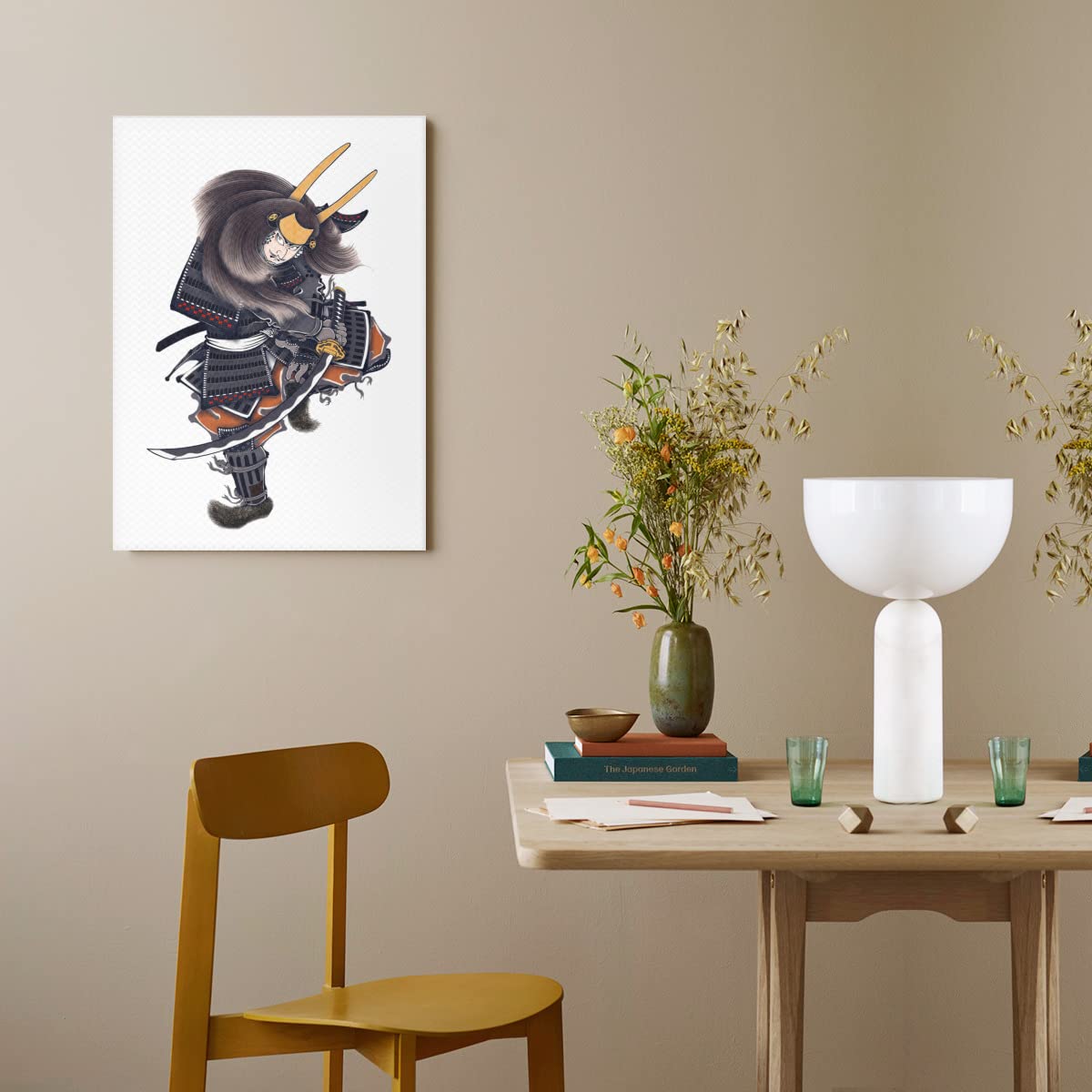 Amazon.co.jp: アートパネル 戦国武将 石田三成 浮世絵 キャンバス
