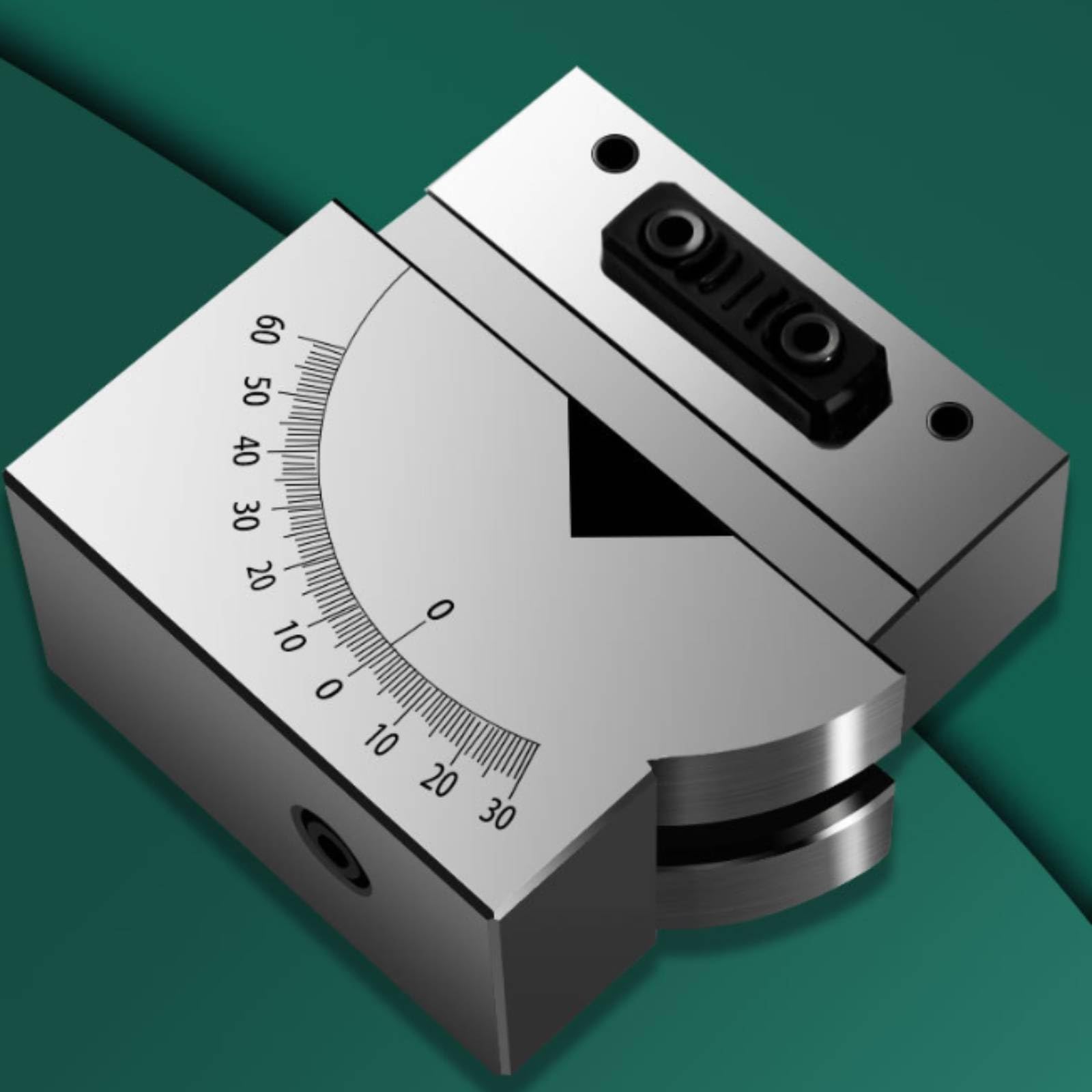 Winkelschleifabrichter Schleifscheiben Abrichter Profilabrichter Abziehgerät mit CR12 Metall 50 Mm Mitte Gravierte Halbkreisskala 0 Bis 60 Grad