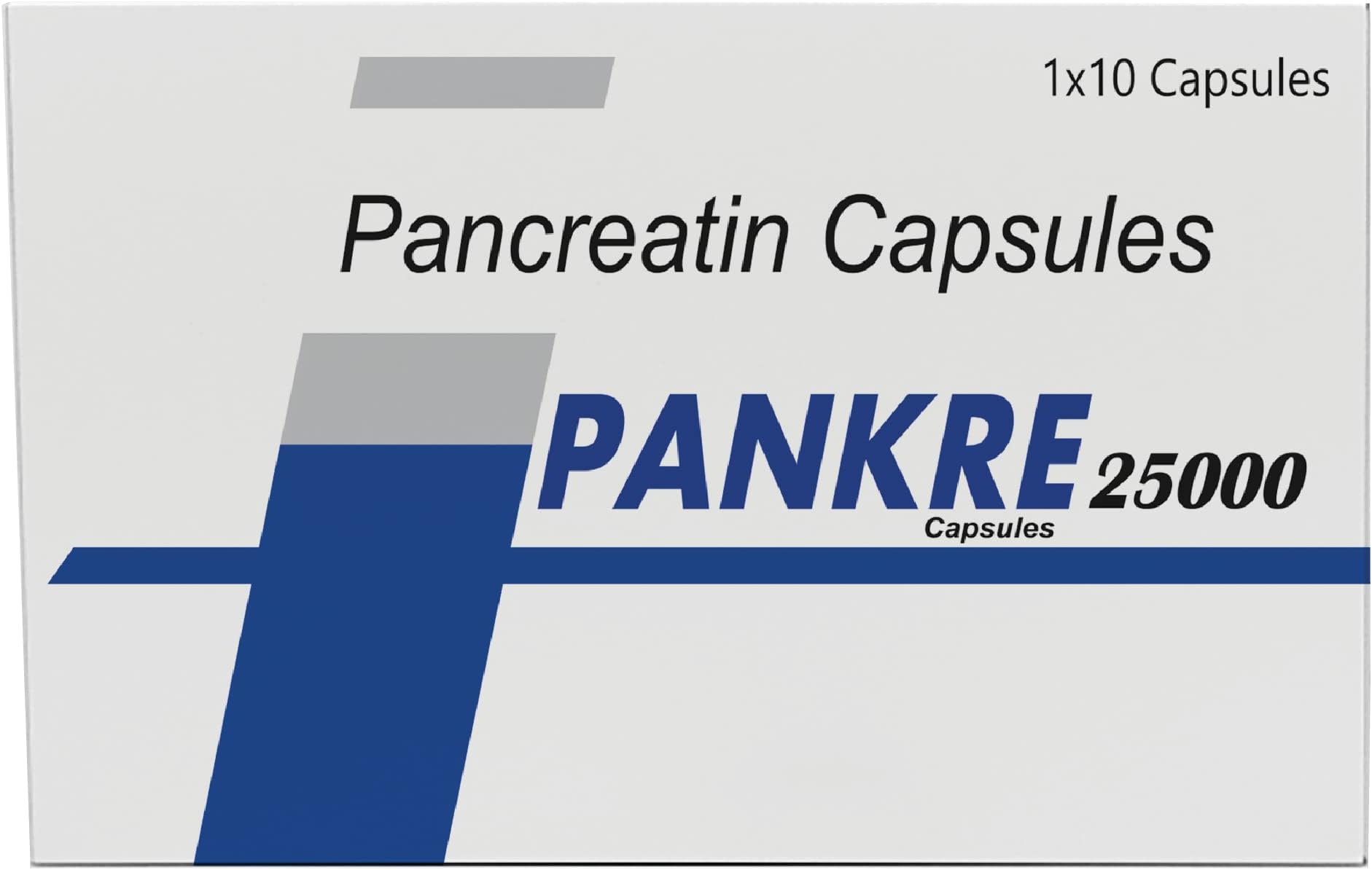 - Pankre 25000 Capsules | Pancreatin Enzyme Formula | Pack of 10 Capsules
