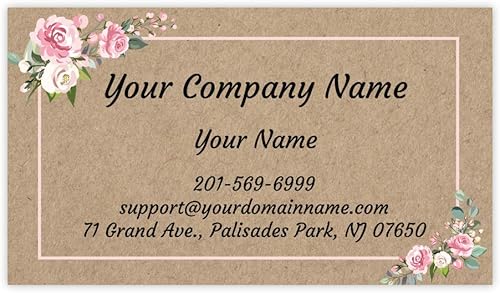 Tarjetas de visita personalizadas de alta calidad, 100 piezas a todo color, impresas en papel mate clásico, 14 pt (114 libras, 308 gsm-)