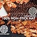 Grill Mat - Set of 5 Heavy Duty BBQ Grill Mats - Non Stick, BBQ Grill & Baking Mats - Reusable, Easy to Clean Barbecue Grilling Accessories - Work on Gas Charcoal Electric - Extended Warranty