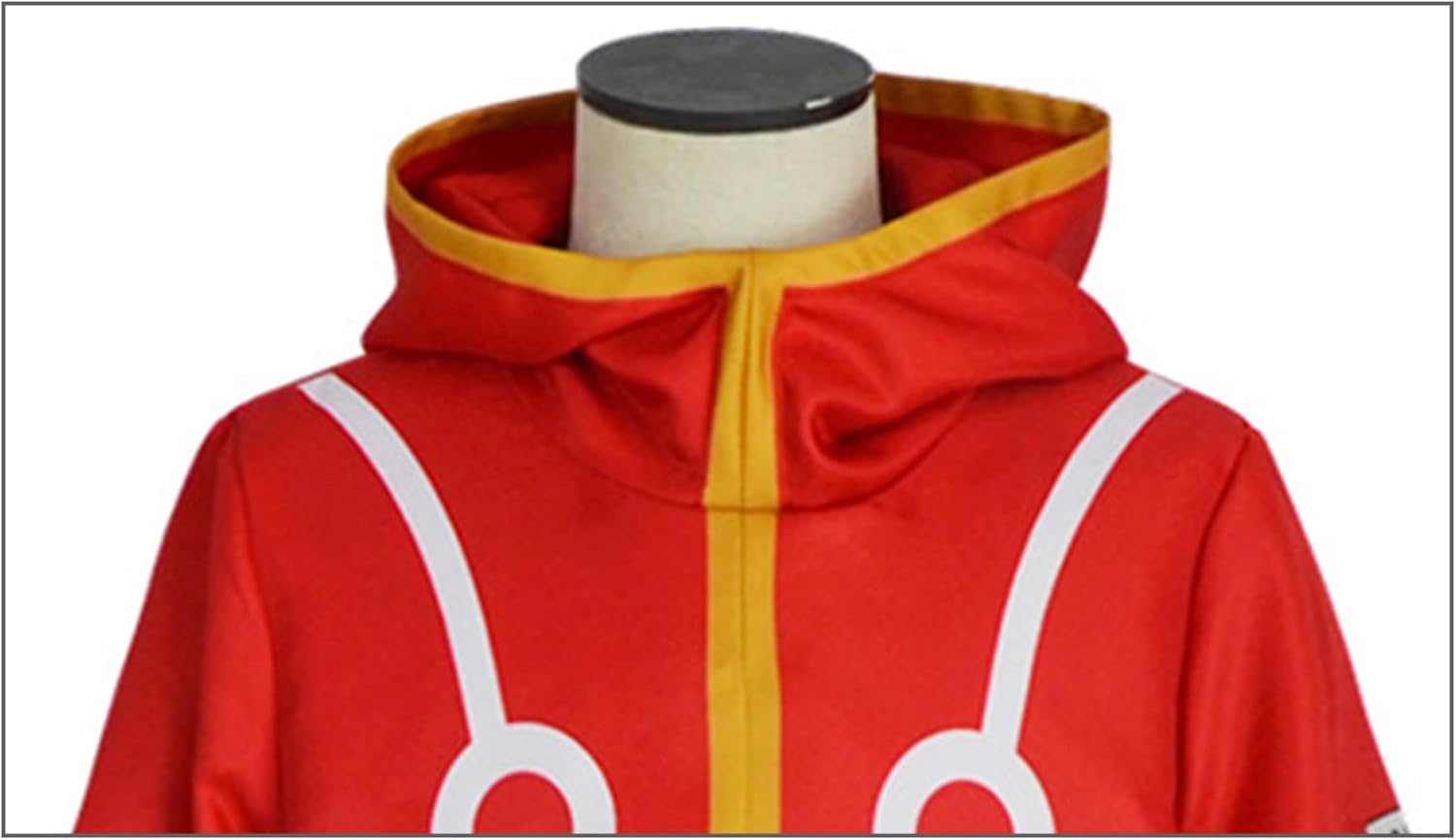Adult Unisex Anime Men Red Hooded Jacket Cosplay Costume Long Coat Robe Cloak Cape Halloween Outfit with Gloves Hat