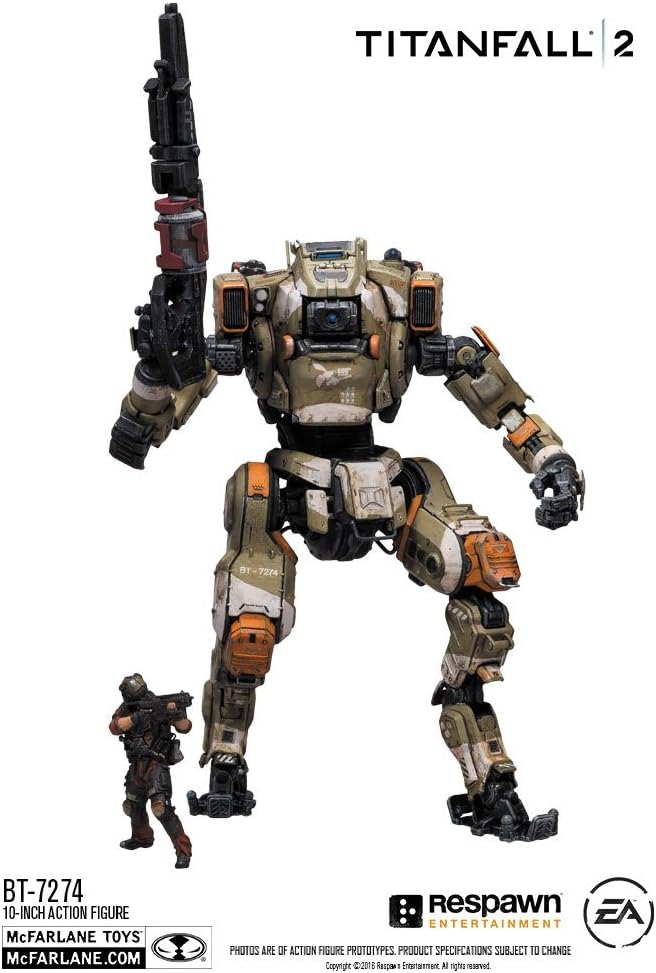 Amazon タイタンフォール2 Bt 7274 With パイロット 10インチ アクションフィギュア フィギュア ドール 通販