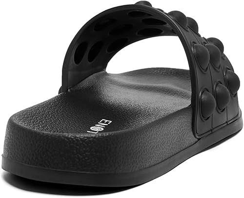 Miniatura 6 de Engtoy Sandalias para niños y niñas, unisex, ligeras, antideslizantes, puntera abierta, cómodas, para ducha, playa, divertidas sandalias