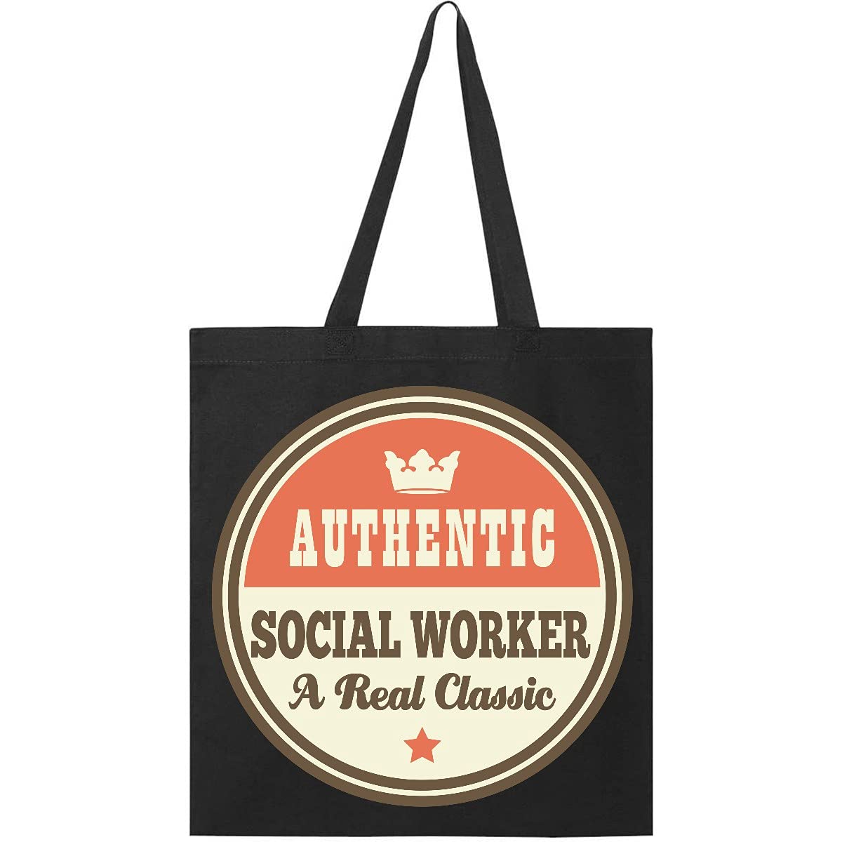 inktastic Social Worker Vintage Classic Tote Bag