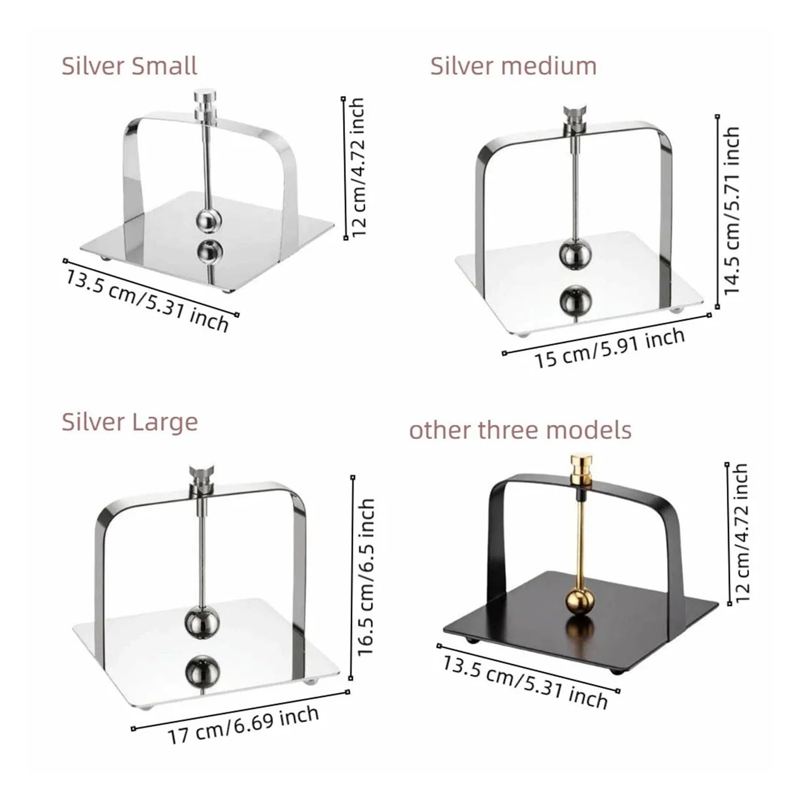 Servilletero Soporte for toallas de papel de acero inoxidable