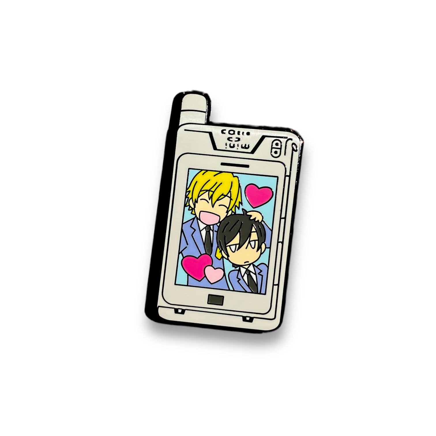 Ouran High School Host Club Enamel Pins - SD Haruhi & Tamaki Pins - Ouran High School Host Club Merch