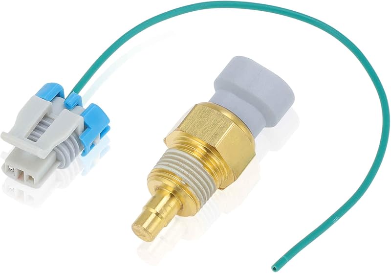 Sensor de temperatura do líquido de arrefecimento FUELHOOD 213-77 com conector e chicote – 1 unidade
