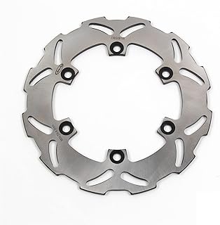 Rotor de disco de freio traseiro Arashi para Yamaha TT250 2000 / YZF R6 1999-2002 / YZF R1 2002 2003 acessórios de substituição para motocicleta TT250 YZF-R6 YZF-R1 Silver 2001