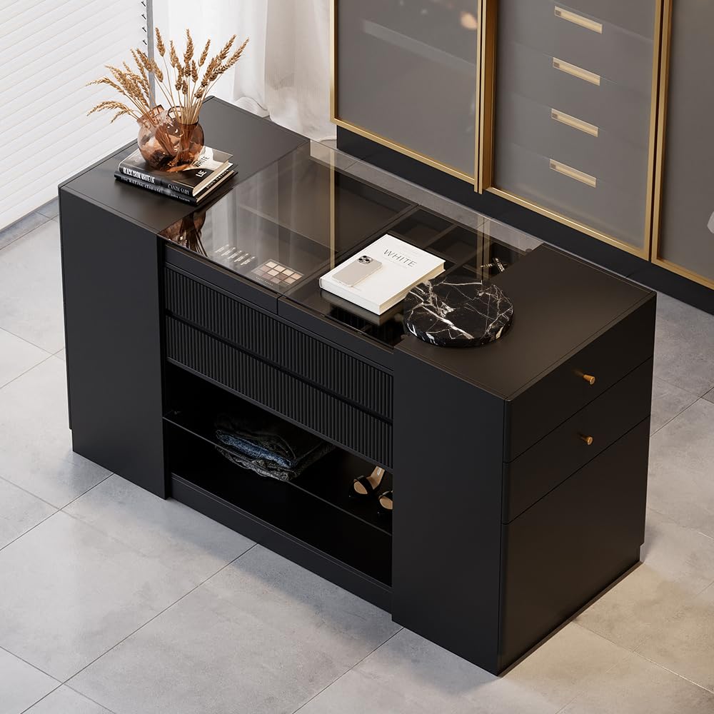 glass dresser homary 60