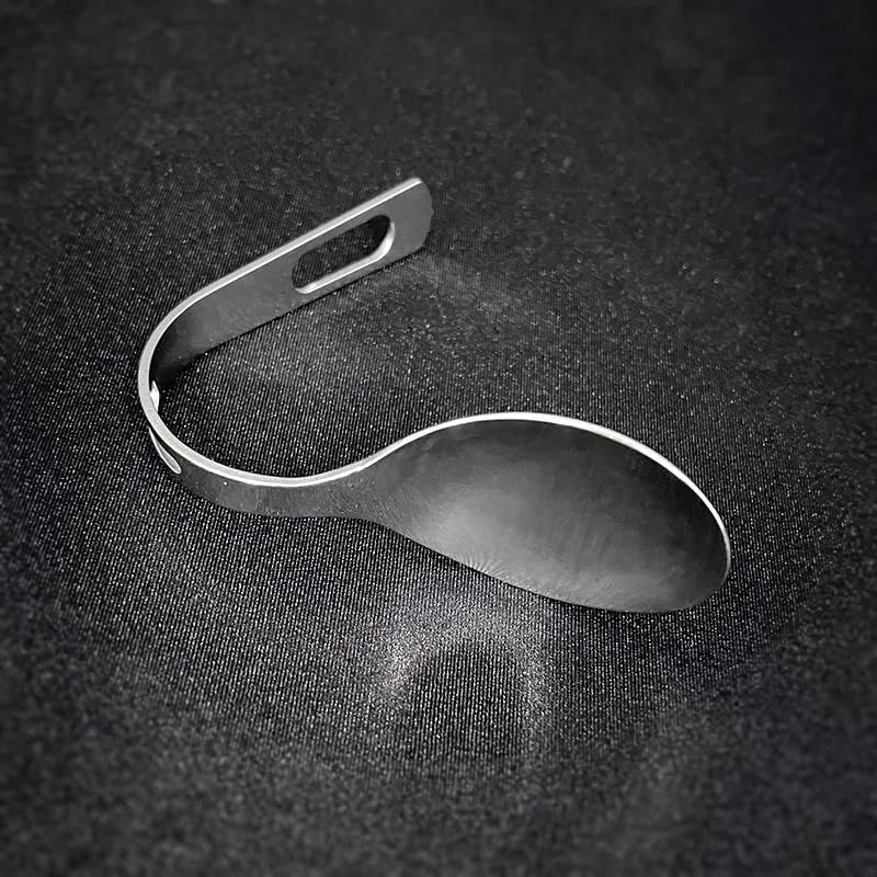 SUMAG Cuchara auto doblada Trucos de magia doblar una cuchara en la mano Accesorios mágicos de cerca ilusiones Trucos mentalismo Comedia Props