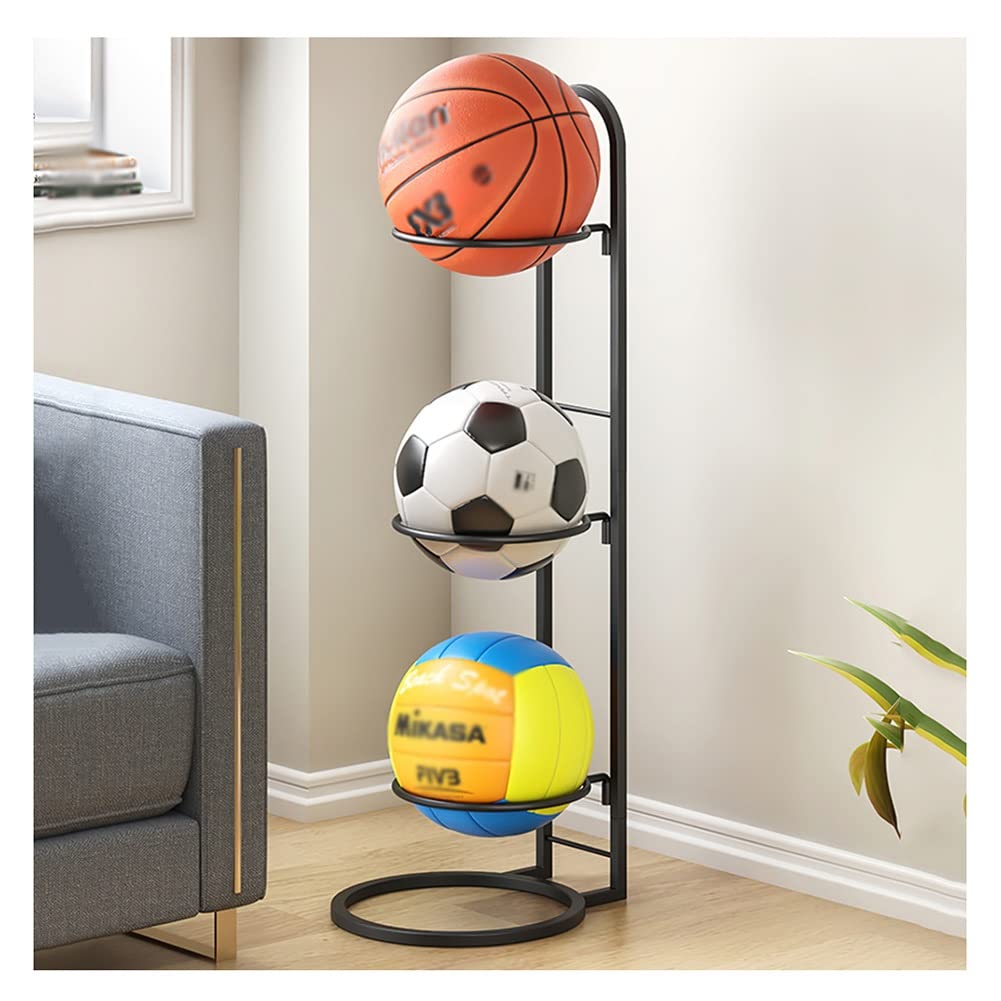 Rangement pour équipements sportifs et ballons de basket pour libérer le sol