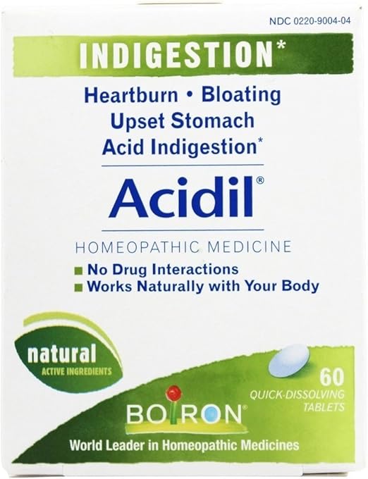 Boiron Acidil Heartburn 60 Tab