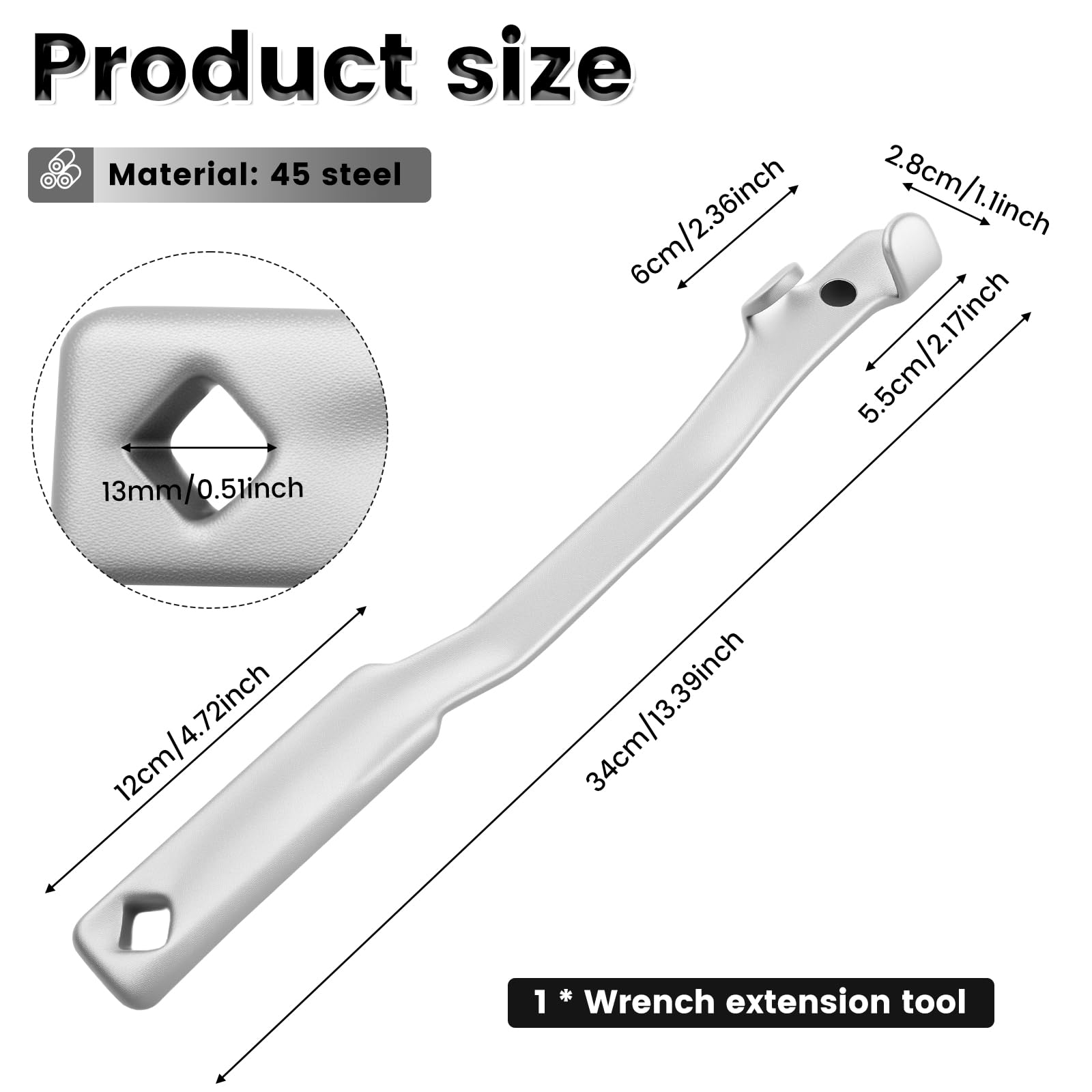 Gedore Torque wrench DREMOMETER DL 3/4 140 – 760 Nm – 8568 – 10