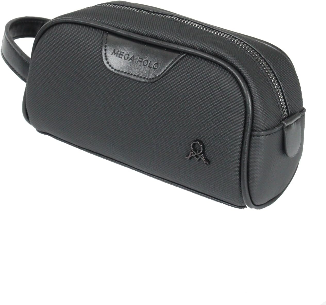 M 433 Mega Bag Kanvas El/Clutch/Makyaj/Tıraş Çantası Siyah