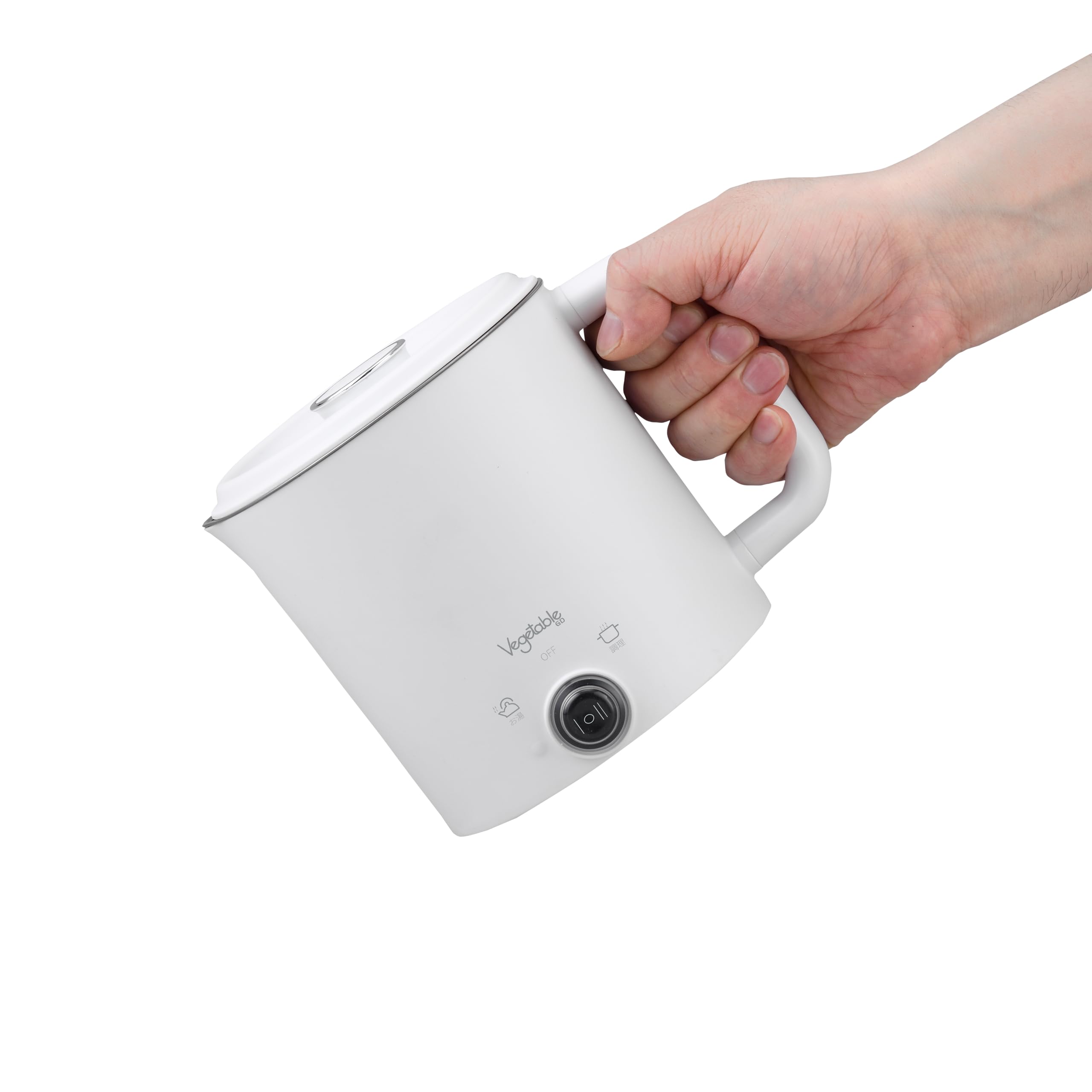 Amazon | [Vegetable] NABEKO コンパクト電気片手鍋 0.8リットル 卓上