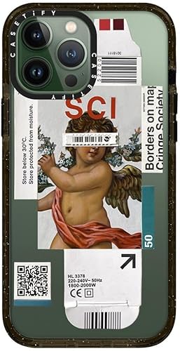 Miniatura 3 de CASETiFY Impact - Funda para iPhone 13 Pro Max, por debajo de 30 grados, color negro transparente