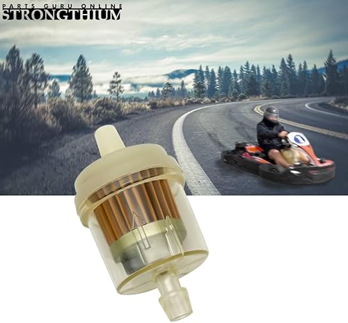 Miniatura 3 de Filtro de combustible en línea de 14 de repuesto para ATV Scooter Go Kart Dirt Bikes Snow Blower Motocicleta Cortacésped Taotao Tractores Pequeños