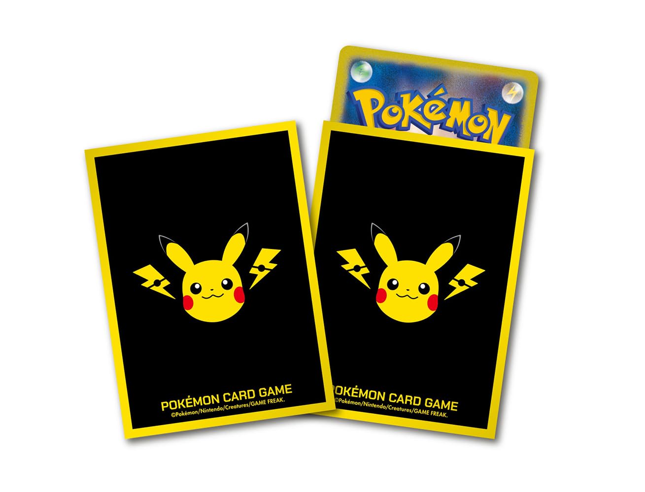 Amazon | ポケモンカードゲーム デッキシールド ピカチュウとかみなり