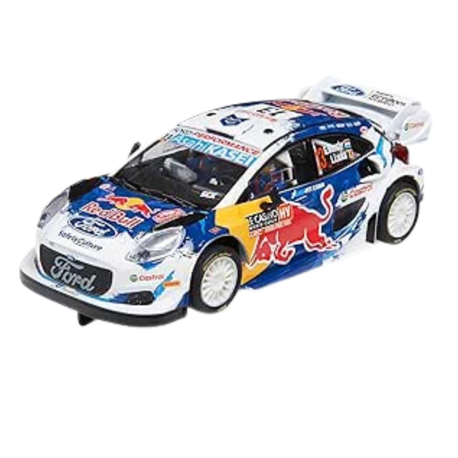 SCALEXTRIC - Veicolo da corsa Advance - Slot Car - Scala 1:32 (Ford Puma WRC - Montecarlo '24)