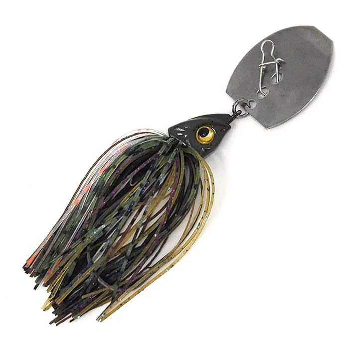 Buy Reaction Tackle Tungsten Bladed Swim Jig Heads for Fishing 2 Pack