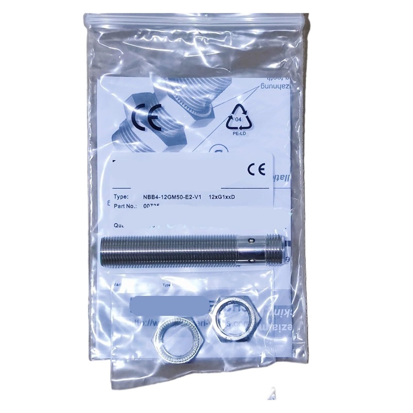 JHPWKRMU NBB4-12GM50-E0-V1 -E2-V1 -A2-V1 -A0-V1 Inductive Proximity Switch Sensor(NBB4-12GM50-A2-V1)