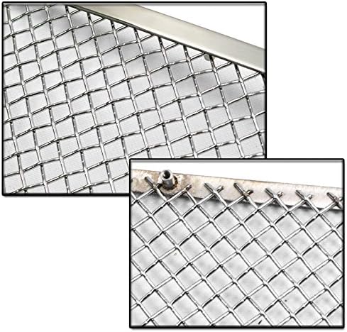 Front Bumper Lower Stainless Steel Mesh Grille Grill Insert Compatible with 2005-2010 Scion tC