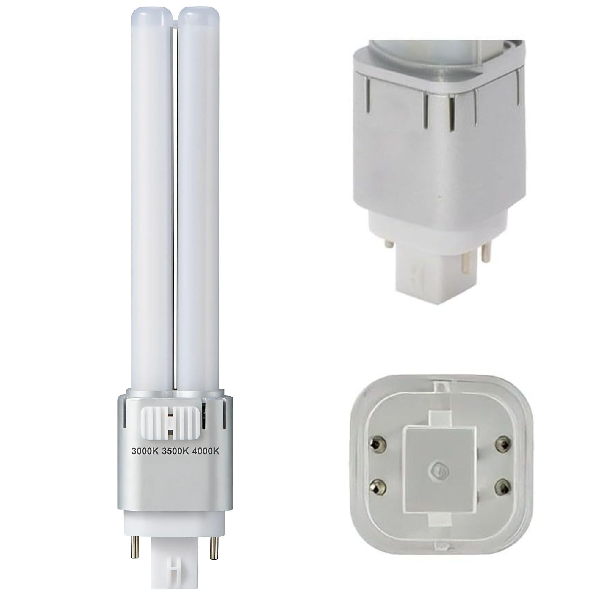 KASTLITE 4-Pin PL LED Lamp, 10W, 1400 Lumens, 2700K/4000K/5000K