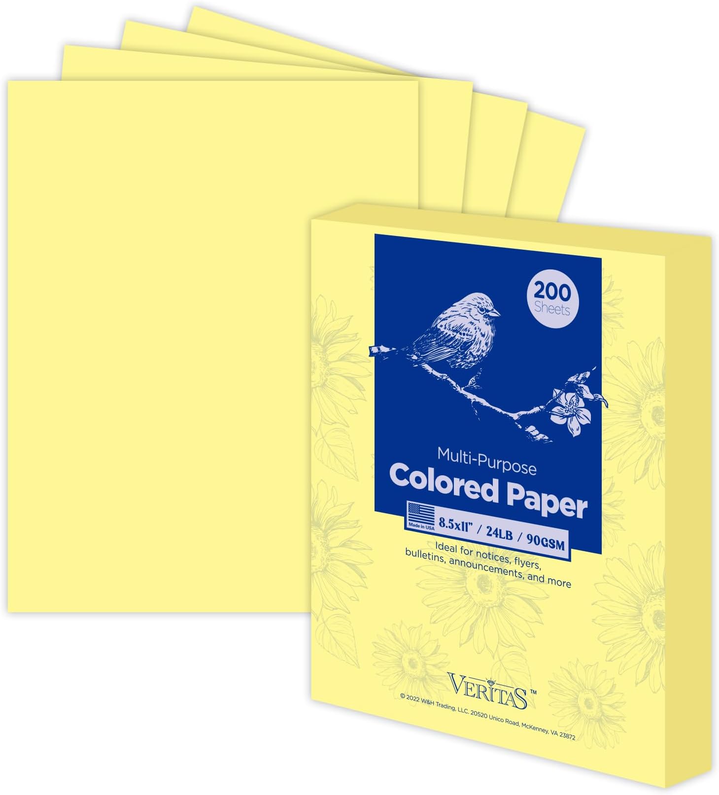 Amazon.com : WritePads Veritas Colored Copy Paper,Multi-Purpose paper ...