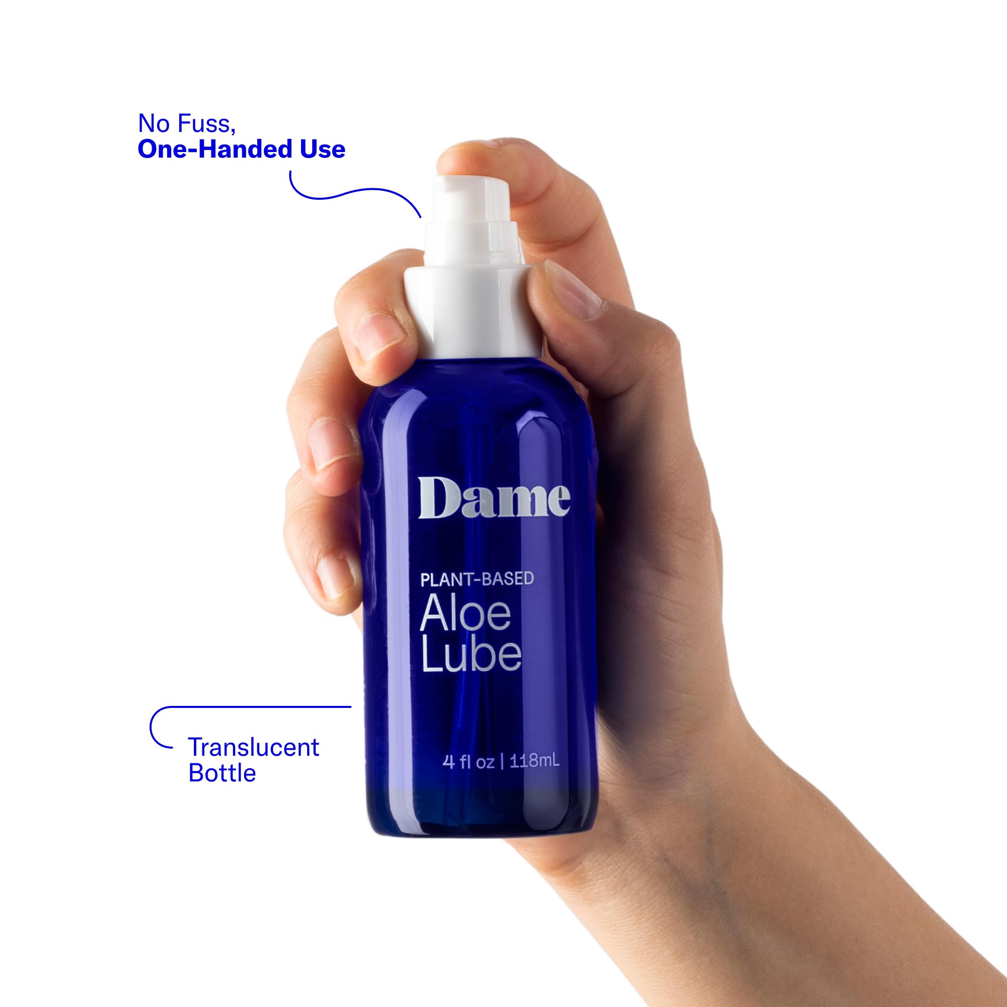 Amazon.com: Dame Products Plant-Based Aloe Lube, Water-Based Personal  Lubricant for Women & Men, Organic Aloe Vera, pH-Balanced, Paraben-Free,  Glycerin-Free, Fragrance-Free, Natural Aloe Lubricating Gel, 4 fl oz :  Health & Household