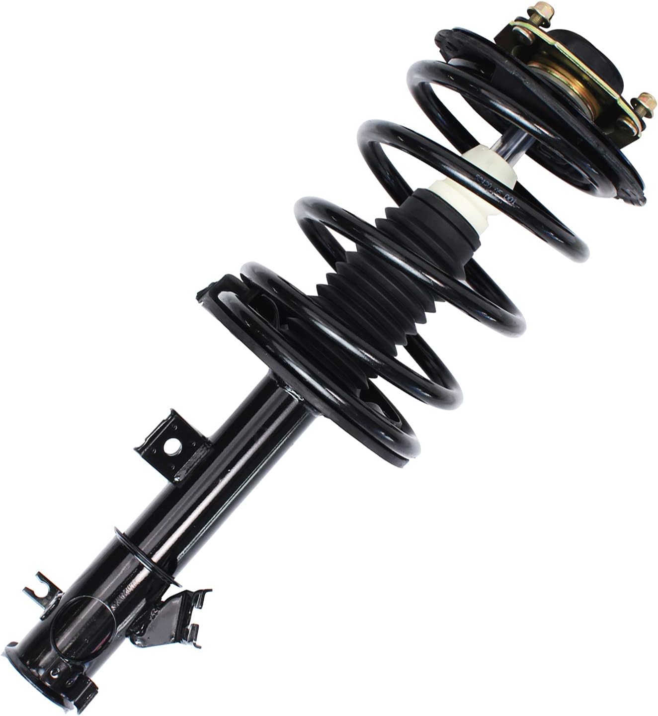 Detroit Axle - Front Left Strut for 2003-2007 Nissan Murano 2004 2005 2006 Complete Strut with Coil Spring Assembly Replacement