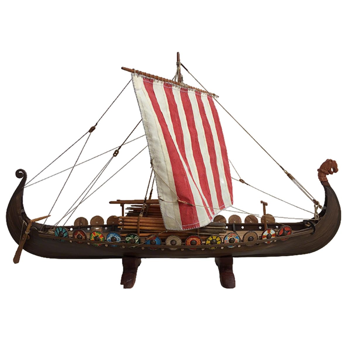 1/50 Skala 3D Holz Wikinger Piratenschiff Modell Kit