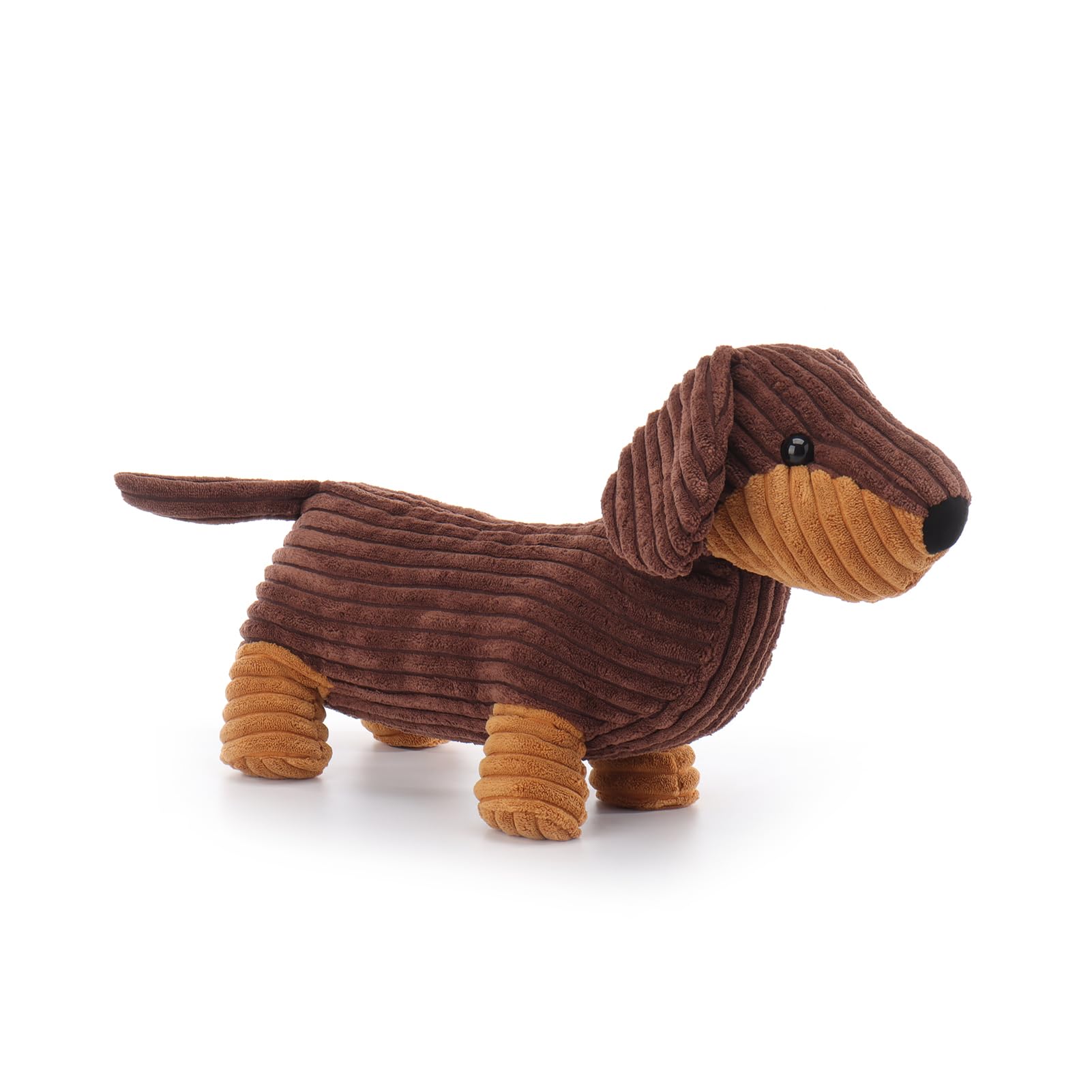 Peluche Teckel Henry 40 cm Apricot Lamb compagnon doux marron pour enfant