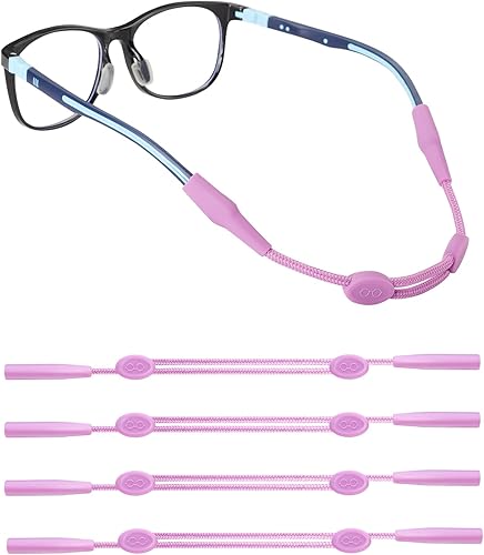 Correa ajustable para lentes de sol para niños (8 a 12 pulgadas), correa ajustable para lentes deportivos, soporte para lentes para niños, hombres y