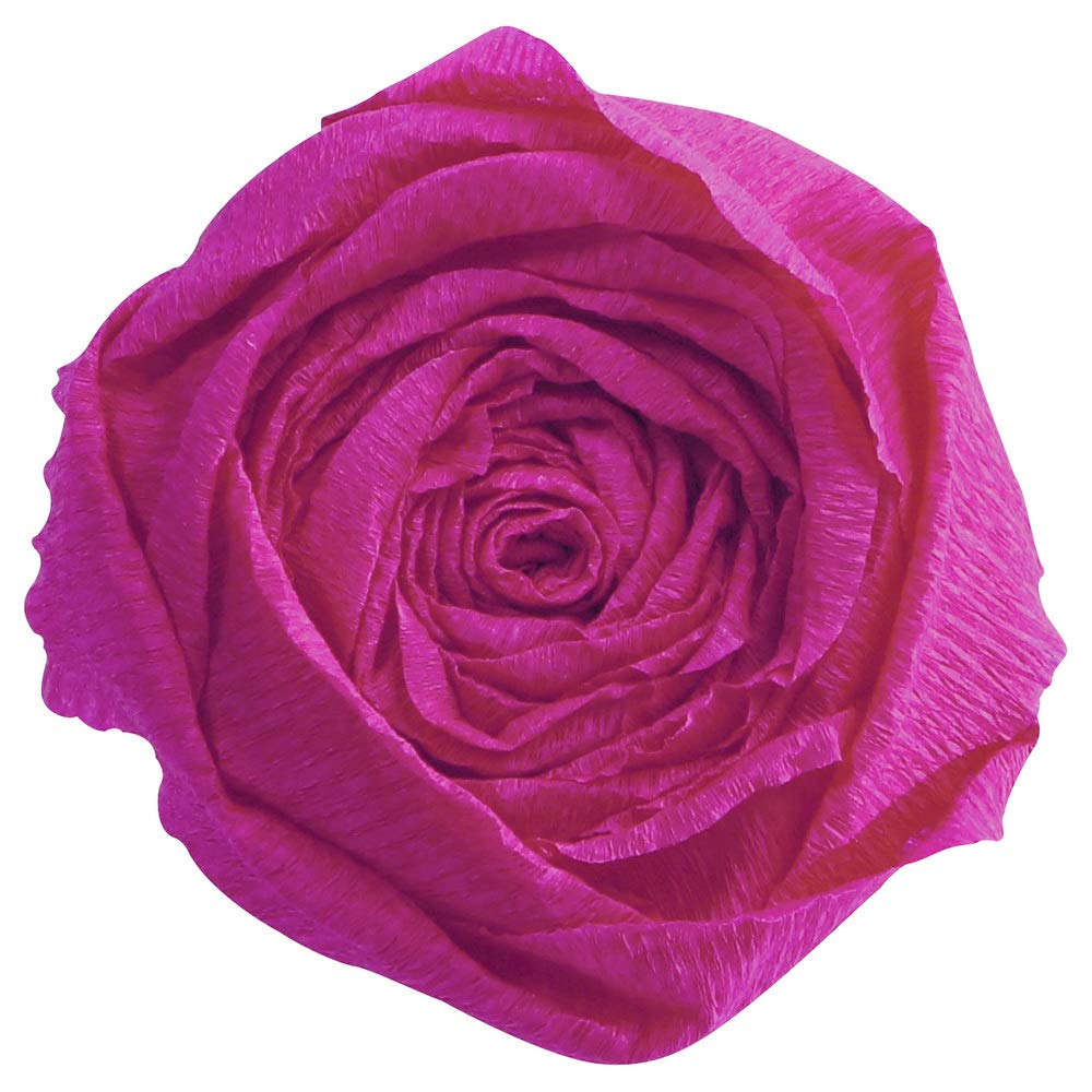 Clairefontaine 903008C, Pack of 10 Sheets of Crepe Paper, Colour Opera, Format 2.50x0.50m, Crepe 60%, Elastic and Resistant