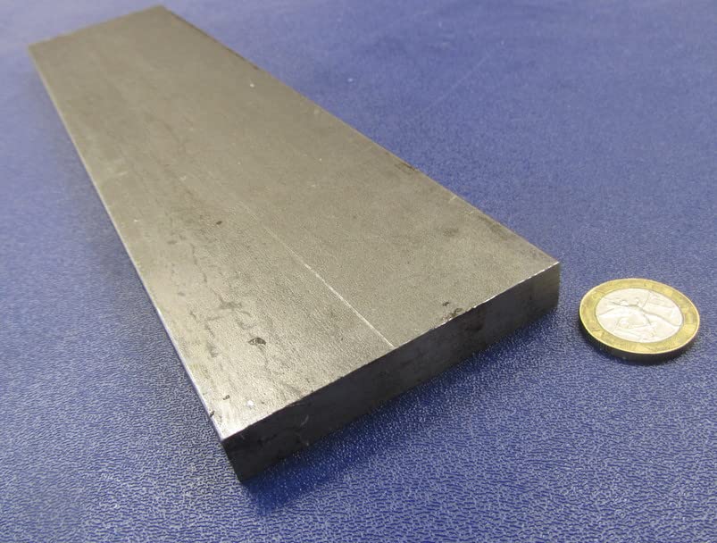 4140 Alloy Steel Flat Bar .500" Thickness x 3.00" Width x 1 Ft Length 1 Pc