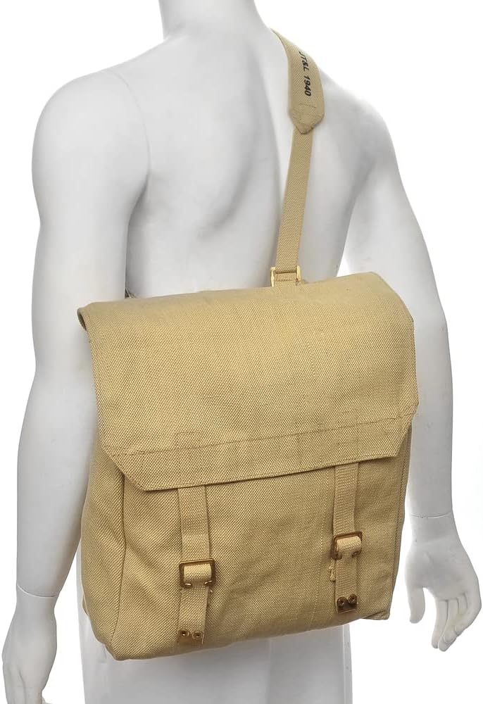 World War Supply WW2 Large British P37 Pack with Shoulder Strap Marked JT&L 1940