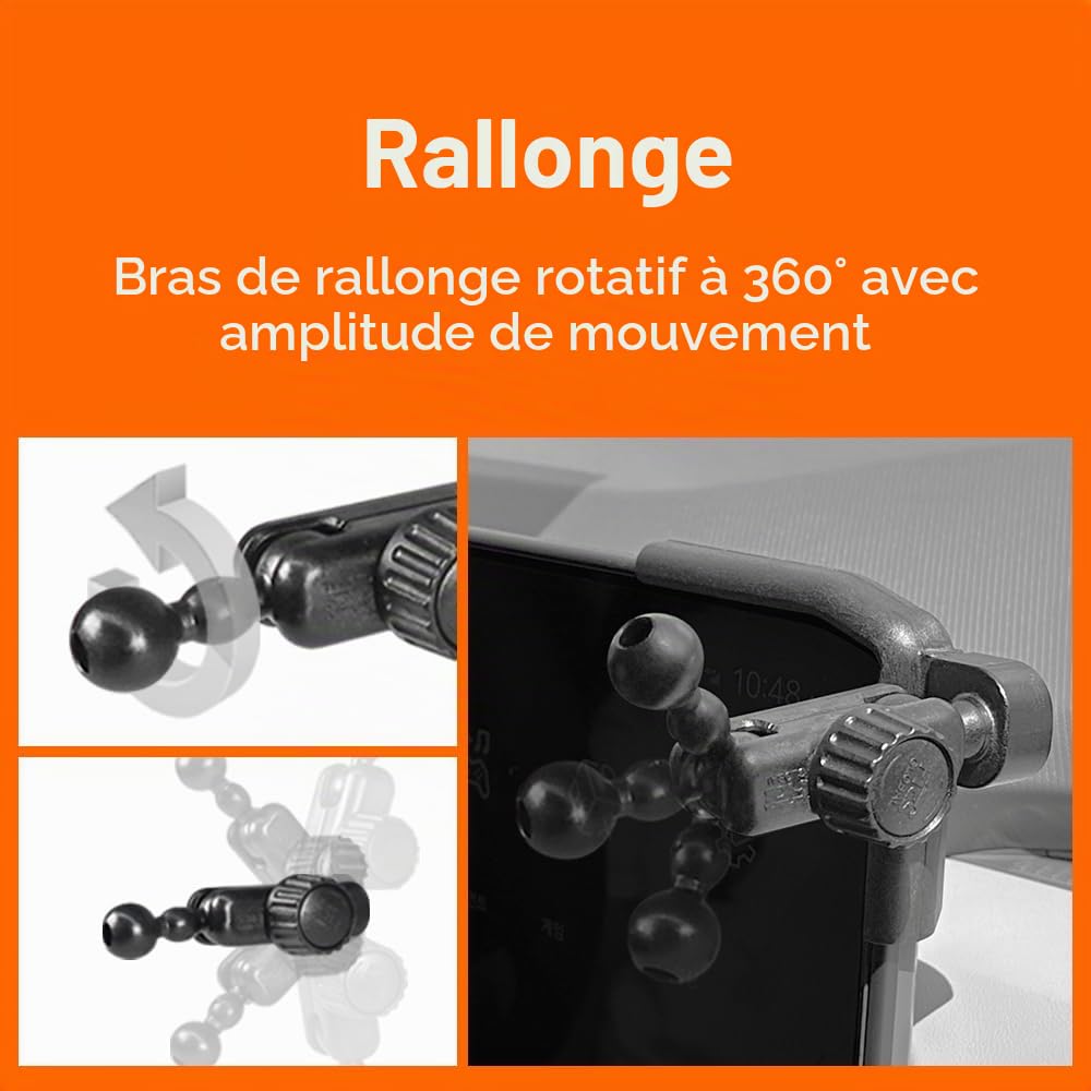 FICS Support de téléphone de voiture pour Toyota Corolla 2025, 2026 (E210, moniteur 10,5") — Support d'écran central sur mesure, design usine, sans adhésif, vue de conduite stable